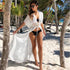 Women Crochet Beach Knitted Beach Cover Up Dress Tunic Long - ROUTINE FASHION